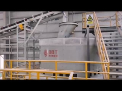 BBT TWPM-185 Rueda de humedad de la sartén Molino de arcilla de ladrillo de fabricación de la línea de molienda de equipos de punta Corredor Molino