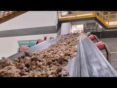 Maquinaria para hacer ladrillos de arcilla, trituradora de rodillos de doble diente