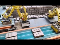 Máquina de carga y descarga de ladrillos de arcilla automática completa para la cámara secadora de ladrillos