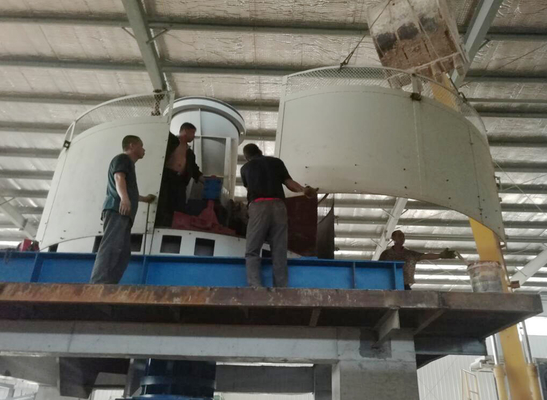 Cadena de producción del ladrillo peso mojado de Pan Mill 65200kg modificado para requisitos particulares