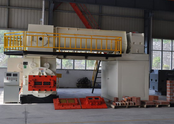 Extrudado hueco del vacío de la máquina de Clay Fully Automatic Brick Making