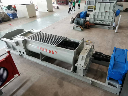 Equipo de mezcla automático de doble eje de ladrillo de arcilla de doble eje de mezcla de equipos de mezcla de tornillos gemelos