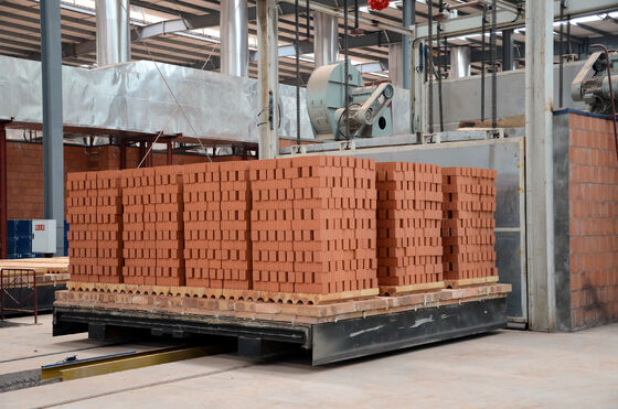 Horno de túnel de ladrillo de arcilla automático con combustibles de gas de carbón y tamaño de 4,6 m para una producción eficiente de ladrillos