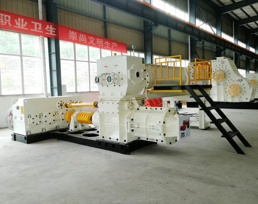 Extrusor automático ladrillos sólidos/huecos de Clay Brick Making Machine For del vacío