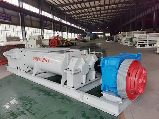 50-65 M3/h Mezcladora de remo de doble eje con 90 o 110kw de potencia y 380V 50Hz para mezcla industrial