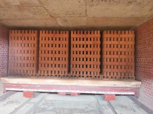 Clay Brick Tunnel Kiln Technology refractario automático modificó para requisitos particulares