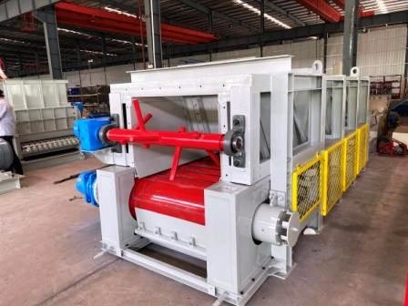 Máquina de fabricación de ladrillo automática del cemento del alimentador de placa 10 - capacidad 50m3/h