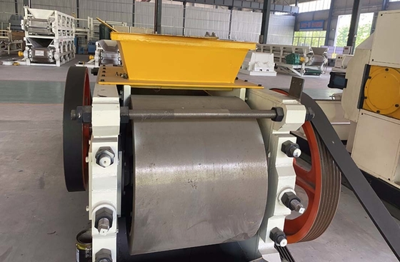 Trituradora fina del rodillo del doble de Clay Brick Minerals Processing Equipment