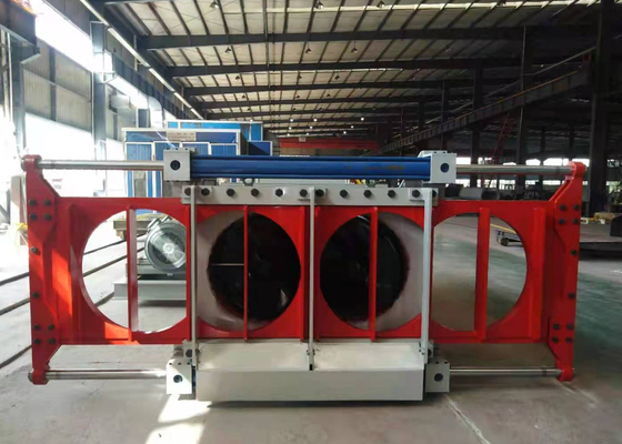 Aumento de la resistencia y mejora de la eficiencia de molido mezclador de doble eje con 550 mm de diámetro giratorio para productos de paredes finas