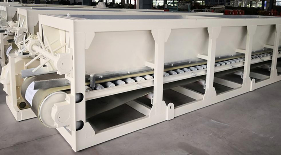 Clay Brick Plate Feeding Machine 40 - capacidad 50m3/H para transportar las materias primas