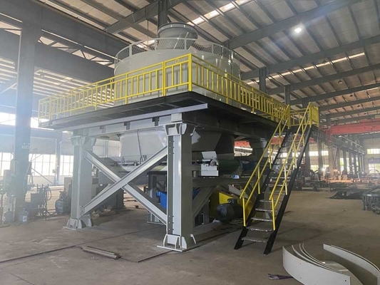 Producción automática Pan Mill Machine mojado del ladrillo de la máquina de proceso mineral