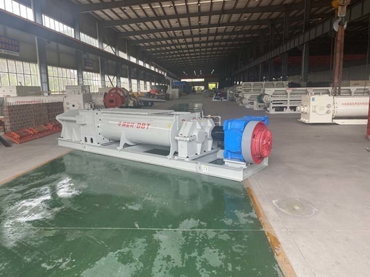 Mezcladora automática 220V/380V Clay Mixer For Bricks del eje doble