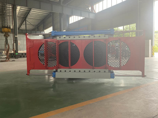 Mezcladora de doble eje con capacidad de producción de 45-50 m3/h, 550 mm de diámetro de rotación y 30 rpm de velocidad de rotación para una mezcla precisa
