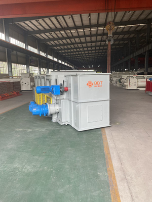 Máquina de fabricación de ladrillo automática del cemento del alimentador de placa 10 - capacidad 50m3/h