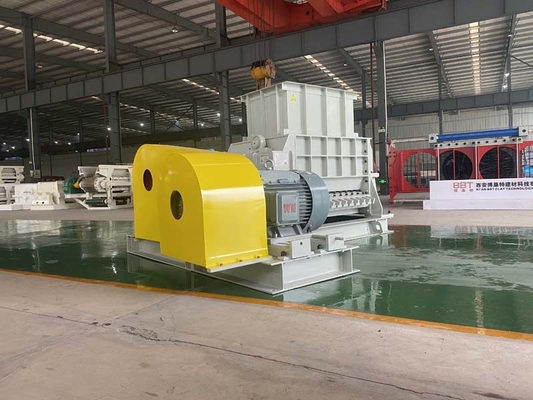30 - maquinaria de proceso dentada de la materia prima del motor de CA de la trituradora del rollo del doble 70m3/H