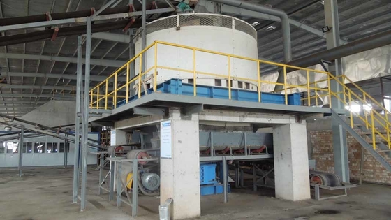 Producción automática Pan Mill Machine mojado del ladrillo de la máquina de proceso mineral