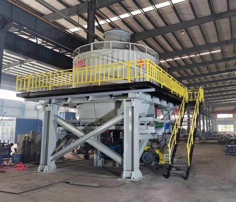 Cadena de producción del ladrillo peso mojado de Pan Mill 65200kg modificado para requisitos particulares