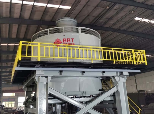 Pan Wet Milling Machine Materials de acero que procesa la máquina de pulir mojada
