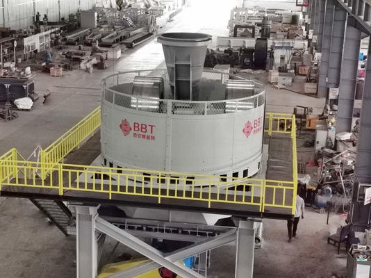 Peso de pulido mojado modificado para requisitos particulares del molino 65200kg para Clay Brick Production Line