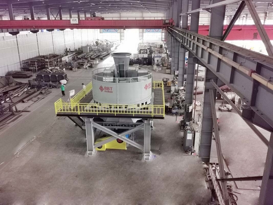 Peso de pulido mojado modificado para requisitos particulares del molino 65200kg para Clay Brick Production Line