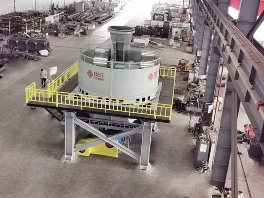 Capacidad grande máquina de pulir mojada de Pan Mill/del oro para Clay Material