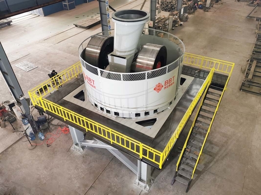 Molino de Clay Brick Making Wet Pan que muele con el motor eléctrico TWPM185