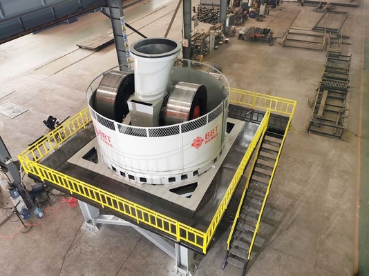 Tratamiento de materiales mojado de TWPM160 Pan Gold Grinding Mill For
