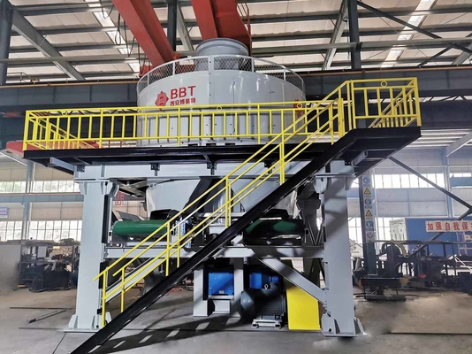 Peso de pulido mojado modificado para requisitos particulares del molino 65200kg para Clay Brick Production Line