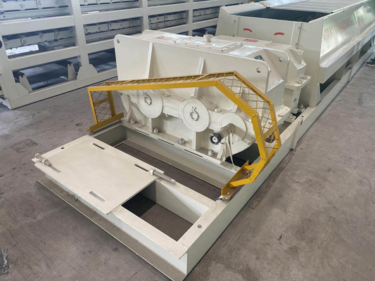 Mezclador de paleta del eje del doble 75KW 60 - mezclador de tornillo del gemelo 110T/H para machacar