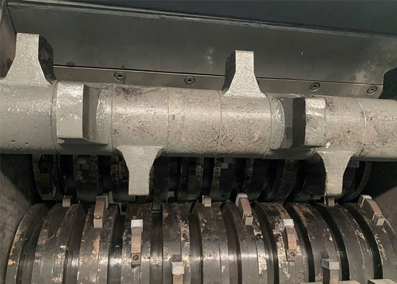 Trituradora dentada doble del rollo del motor de CA para procesar las materias primas