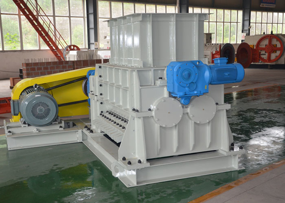 Máquina doble de la trituradora de rodillo del diente por completo automática para la planta del horno de túnel