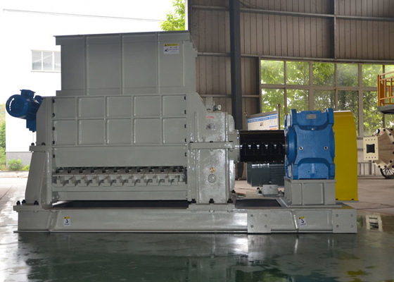 Máquina doble de la trituradora de rodillo del diente por completo automática para la planta del horno de túnel