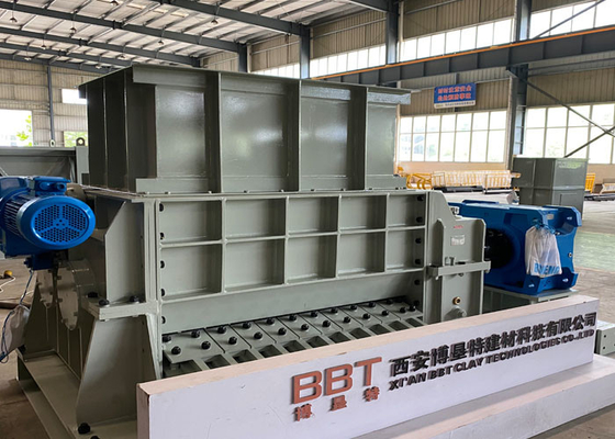 Trituradora dentada doble del rollo del motor de CA para procesar las materias primas