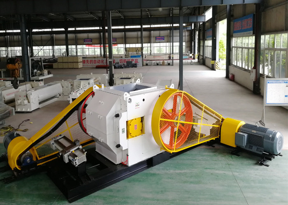 Clay Brick Roller Crusher Machine de alta velocidad para la cadena de producción automática completa