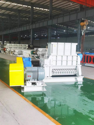 Máquina automatizada del ladrillo del suelo que entrelaza rojo/trituradora de rodillo dentada doble