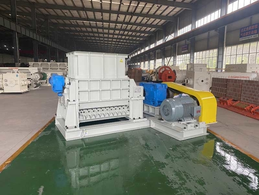 Proceso doble de la materia prima de la capacidad de m3/H de la trituradora de rodillo del diente del motor de CA 30 - 45