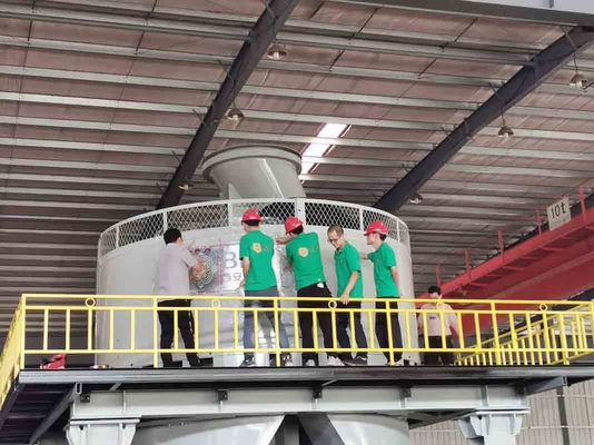 Equipo de proceso mineral de alta velocidad Pan Mills mojado automático