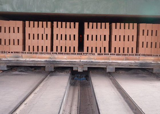 La anchura automática completa del proyecto de Clay Brick Tunnel Kiln mecanografía a 4.6m los 4.9m los 6.9m los 7.2m