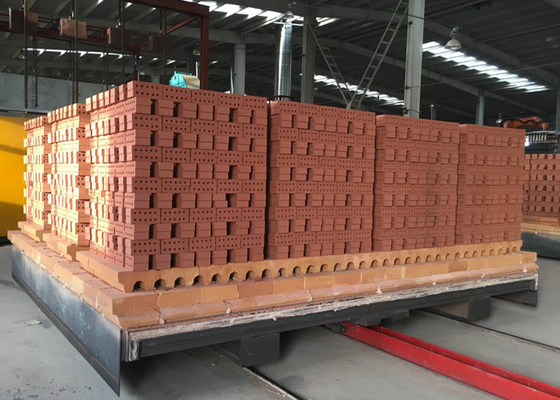 La anchura automática completa del proyecto de Clay Brick Tunnel Kiln mecanografía a 4.6m los 4.9m los 6.9m los 7.2m