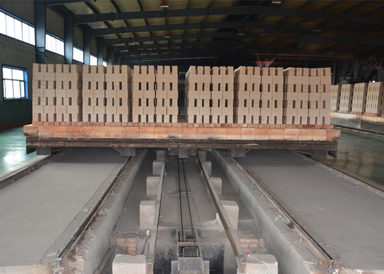 Horno de túnel del ladrillo de la arcilla y ladrillo entero del bloque que hacen proyecto la disposición de diseño técnica
