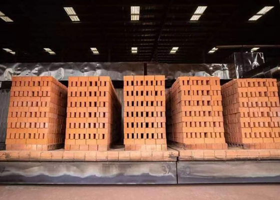 horno de túnel del bloque del ladrillo del hueco del sistema de las combustiones del gas natural