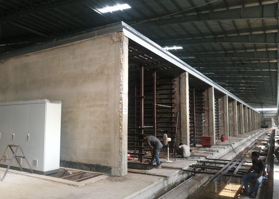 Una cámara más seca de la capa roja automática de Clay Brick Dryer Machine Single
