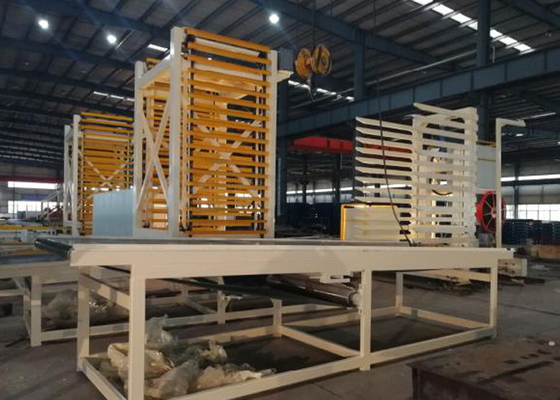 Cargamento de Clay Brick Dryer Machine Brick y sistema de una sola capa de la descarga