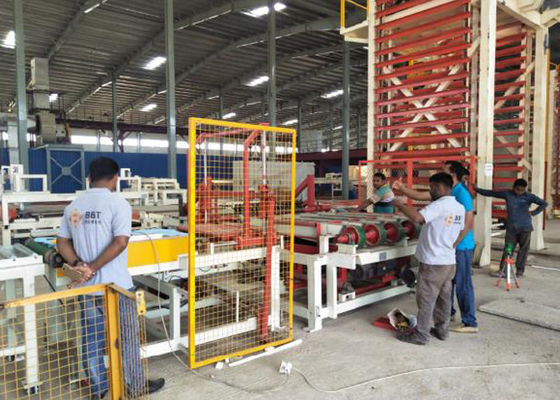 Máquina automática del sistema de carga y descarga automática de secador de ladrillos de arcilla con certificación ISO9001