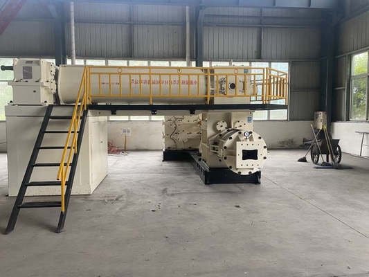 Diente de Clay Brick Forming Machine Mixing del extrusor del vacío del acero de carbono de EV60A
