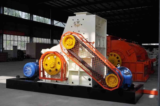 Trituradora de acero modificada para requisitos particulares de la roca del molino de martillo de Clay Brick Production Line Double