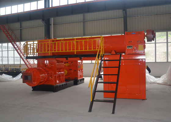 Planta semiautomática de fabricación de bloques Máquina de pequeño modelo Extrusora de vacío para bloques de arcilla de barro de suelo de ceniza volante
