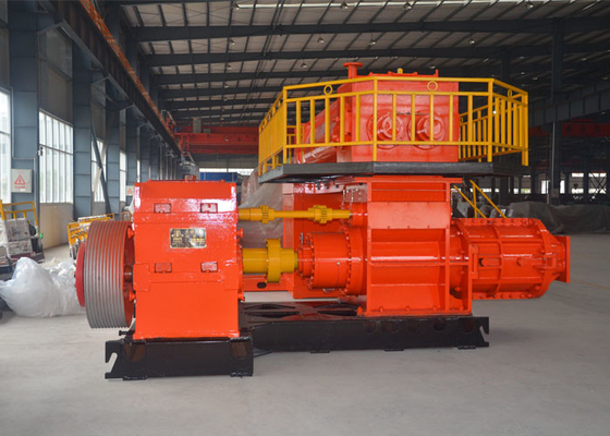 Extrusor hueco de Clay Brick Production Line Vacuum con una cámara más seca