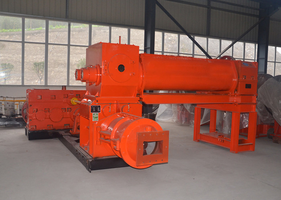 Máquina de fabricación de ladrillo automática del fango de la etapa doble Clay Brick Making Equipment rojo