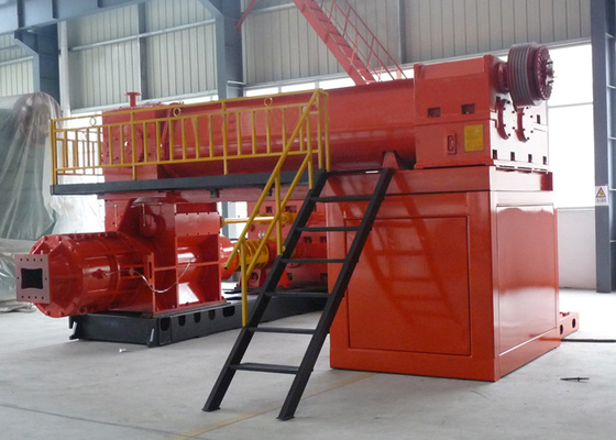 Proyecto rojo del horno de túnel de la máquina de Clay Automatic Soil Brick Making